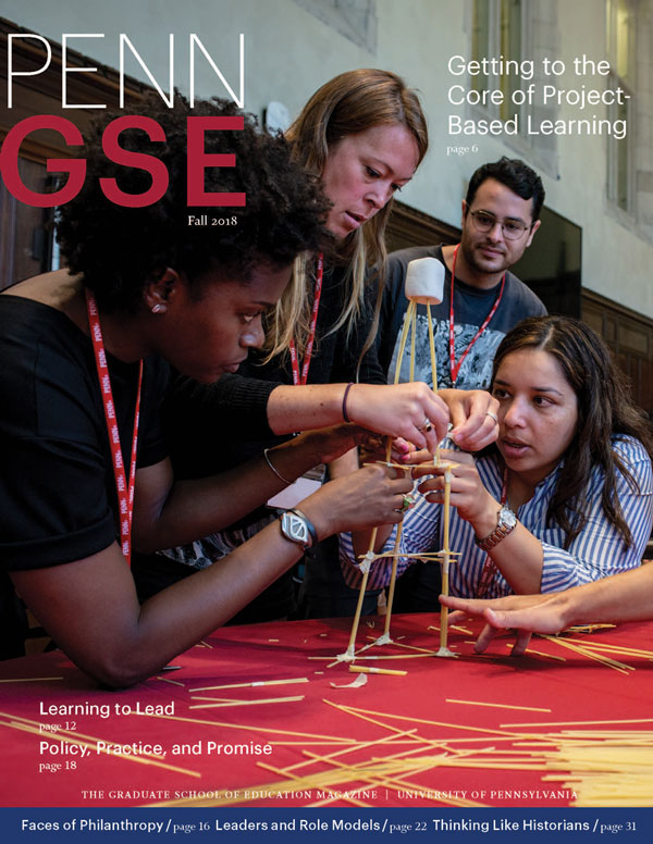 Spring 2019 Penn GSE Magazine Cover