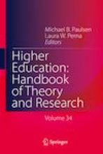 Higher Education: Handbook of Theory and Research Cover