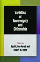 Varieties of Sovereignty and Citizenship Book Cover