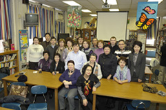 Kazakh educators visit Masterman High