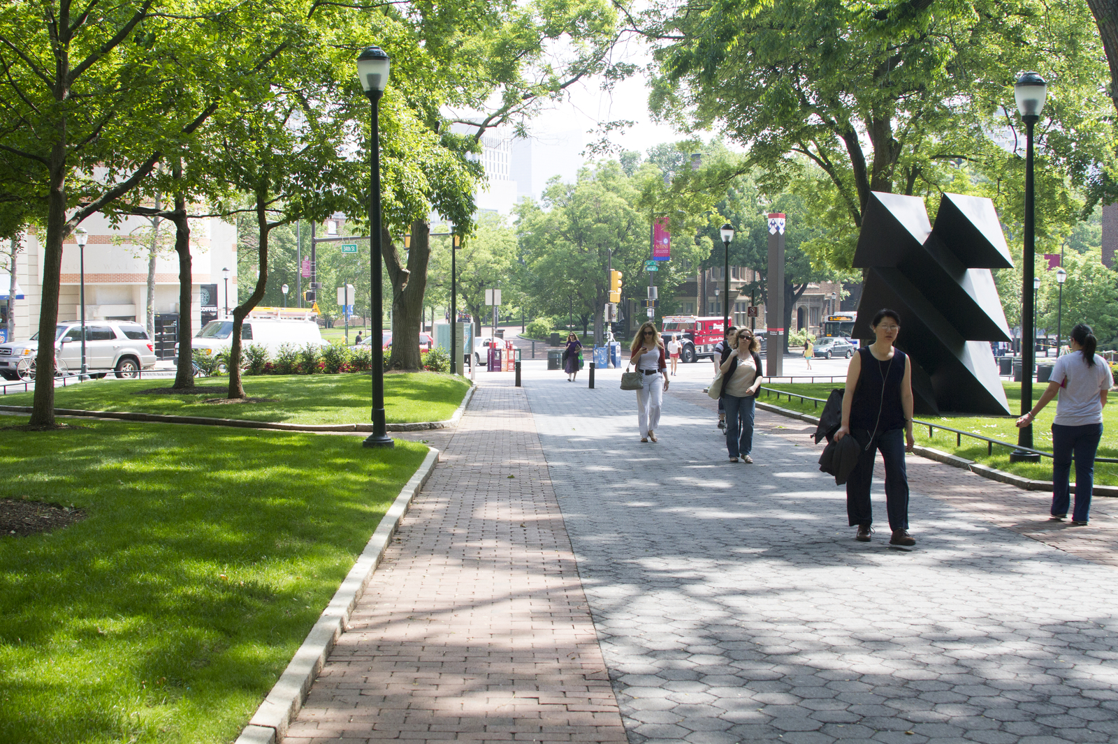 Students on Penn's Campus