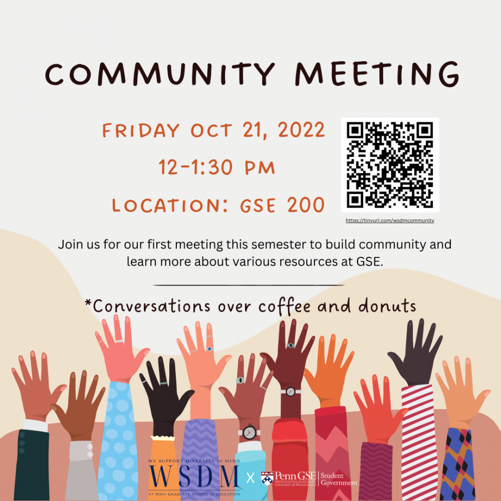 Community Meeting Poster