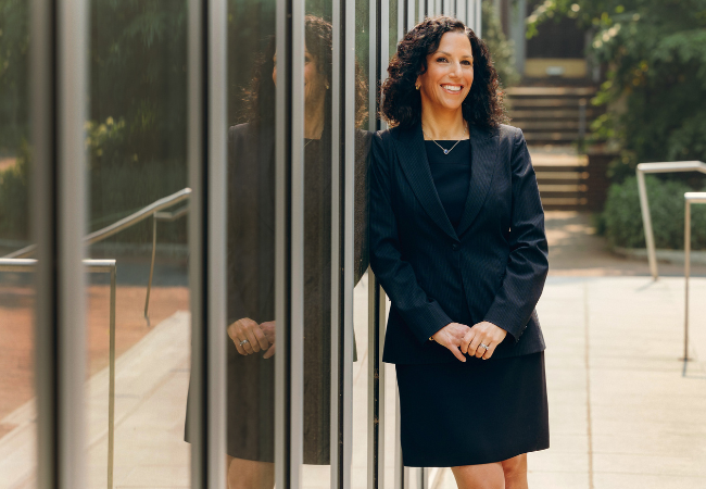 Penn GSE Dean Katharine Strunk.