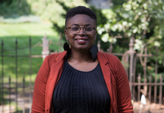 Nkemka Anyiwo, a postdoctoral fellow at Penn GSE’s Racial Empowerment Collaborative