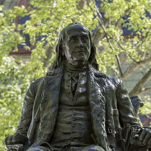 Statue of Benjamin Franklin