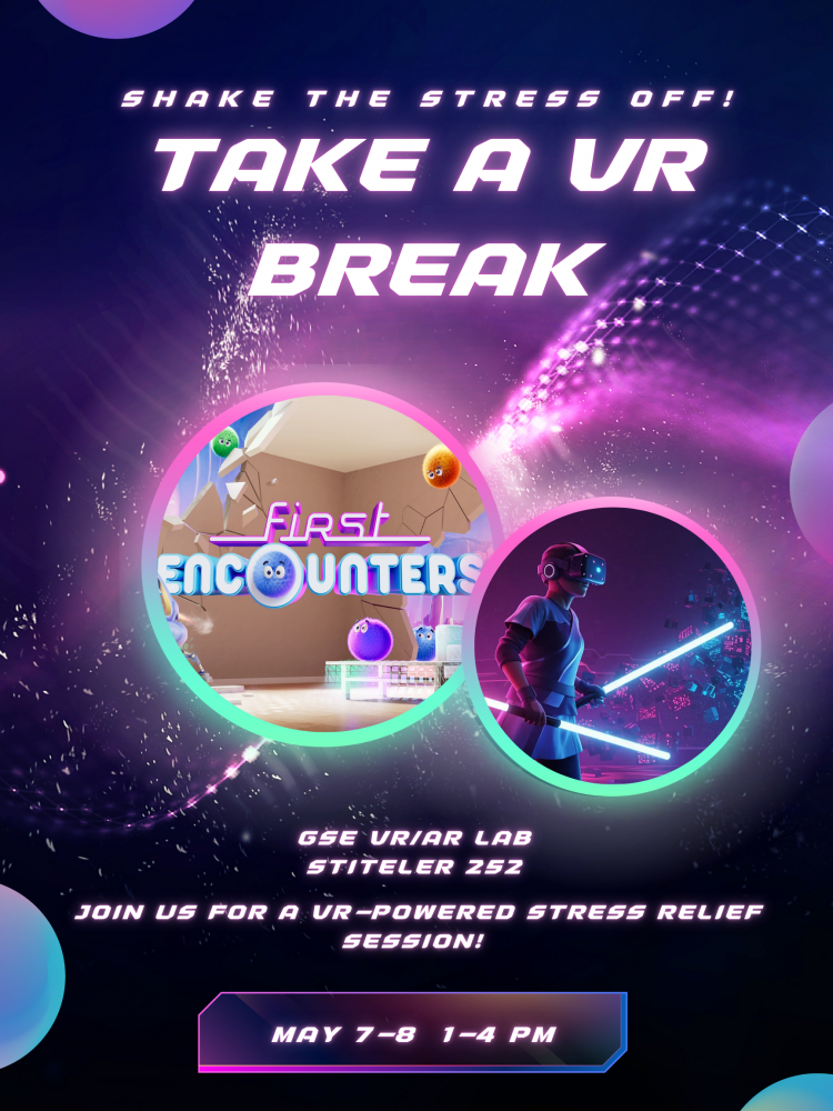 Take a VR Break flyer