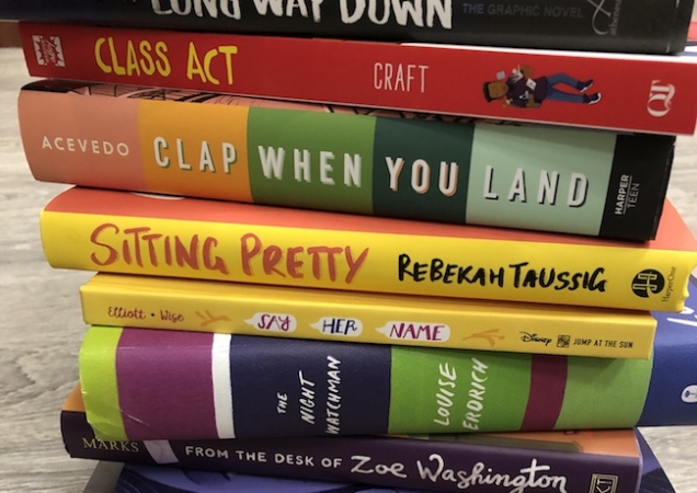 A selection of books from the 2020 list of Best Books for Young Readers.