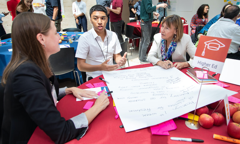 Taliq Tillman and Penn GSE Dean Pam Grossman discuss ideas for reimagining freshman orientation.