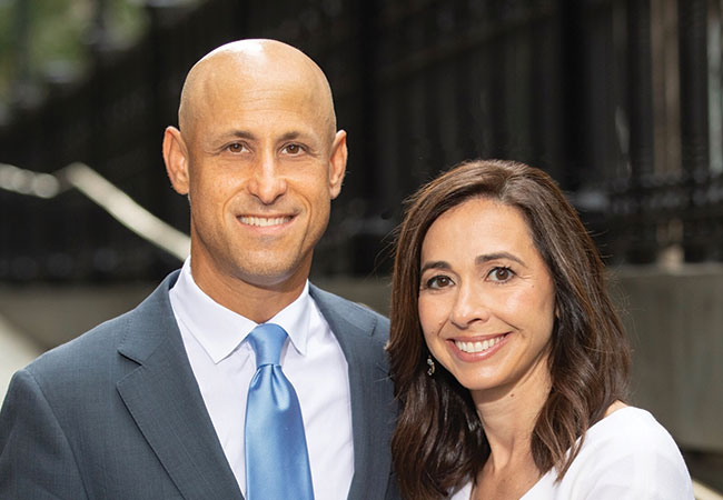 Headshot of Steven Wagshal and Emily Loft-Wagshal