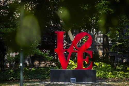 Love Statue on College Green