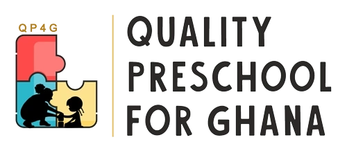 Logo that says Quality Preschool for Ghana