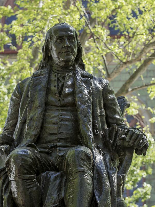 Statue of Benjamin Franklin