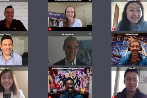 The Finalists for the Milken-Penn GSE Business Plan Competition on a virtual chat with Catalyst @ Penn GSE Executive Director Michael Golden.