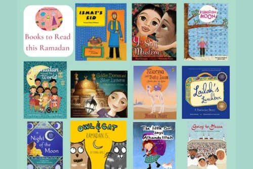 A graphic featuring the books on Rabani Garg's list.
