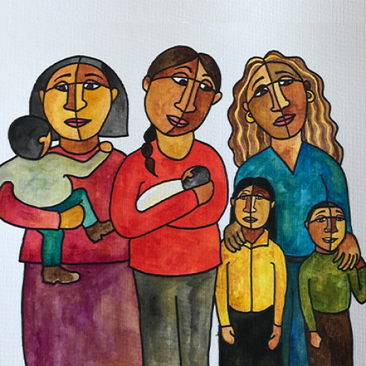 phd programs for writing Illustration by David J. Connor showing three mothers with their children. The artwork is used on the front cover of María Cioè-Peña’s book, (M)othering Labeled Children: Bilingualism and Disability in the Lives of Latinx Mothers.