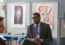 Howard Stevenson speaking to a class