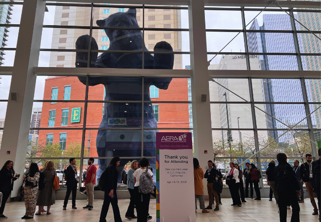The Colorado Convention Center hosted thousands of scholars for the 2025 AERA Annual Meeting in Denver.