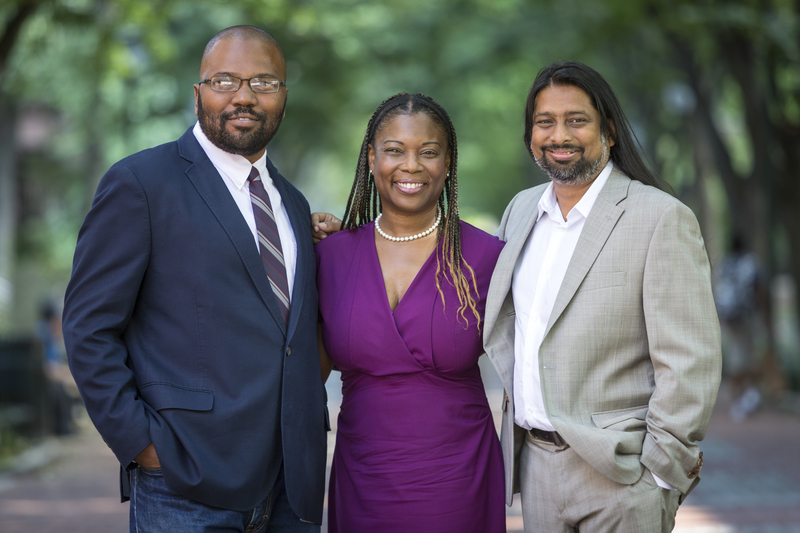 Ed Brockenbrough, Lisa Lewis, and Toorjo Ghose.