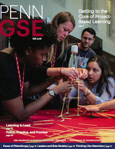 Penn GSE Magazine Cover Fall 2018