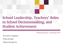 Study of Teacher Leadership and Empowerment Report Cover